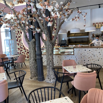 Interior cafetería
