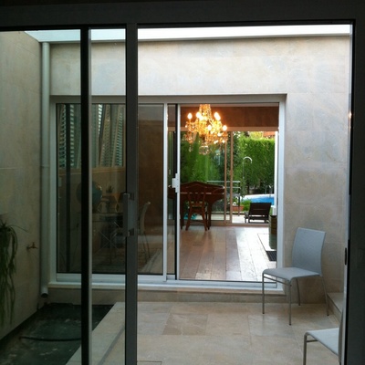 reforma patio chalet Arturo Soria