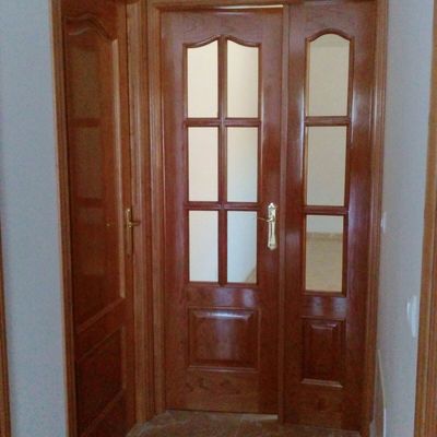 Puertas en cerezo alto brillo