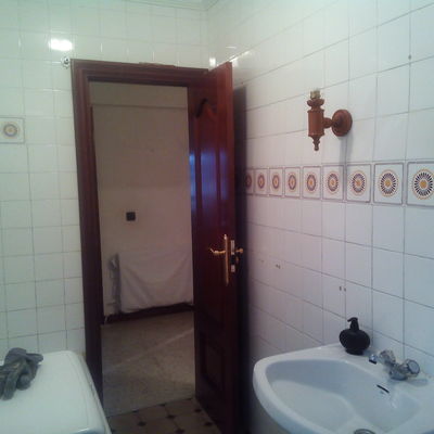 baño antes