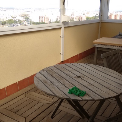 Pintura de pletil de atico en color beige