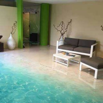 Salón en Epoxi 3d