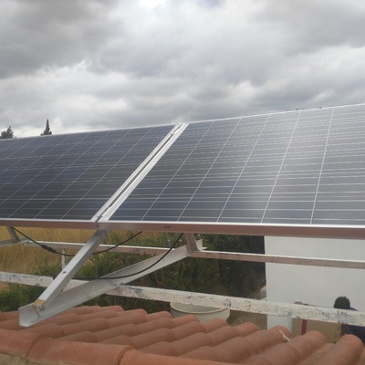 instalación fotovoltaica para chalet