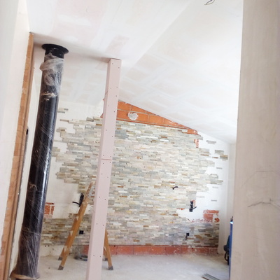 techo decorativo habitación buhardilla