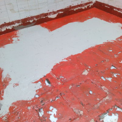 cementado con argamasa