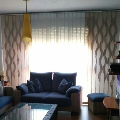 Cortina Vertical con Ondas