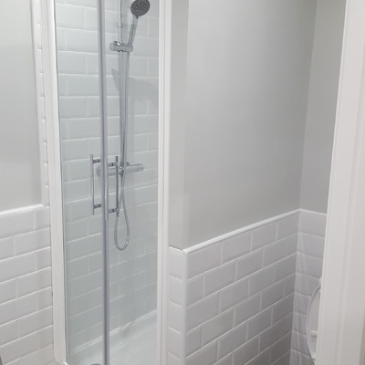 Baño montado por nosotros