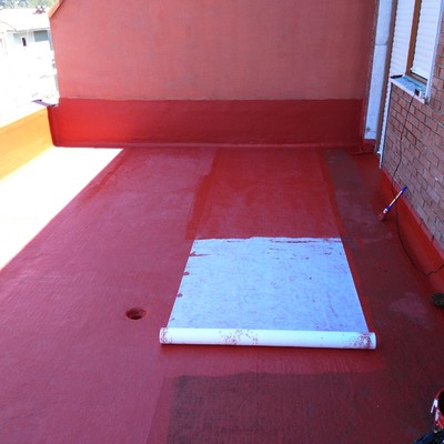 terraza en proceso