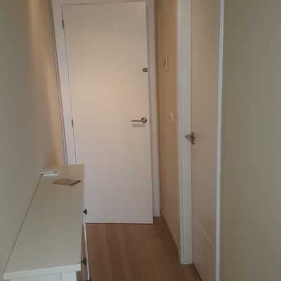 Antes y después lacado de puertas