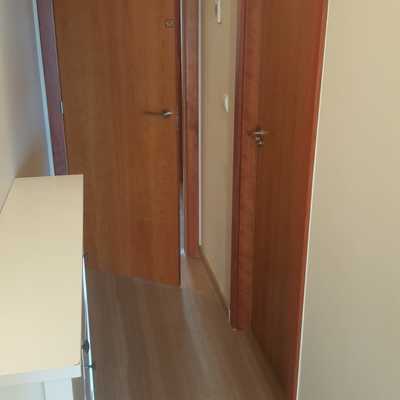 Antes y después lacado de puertas