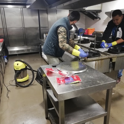 Cocina restaurante
