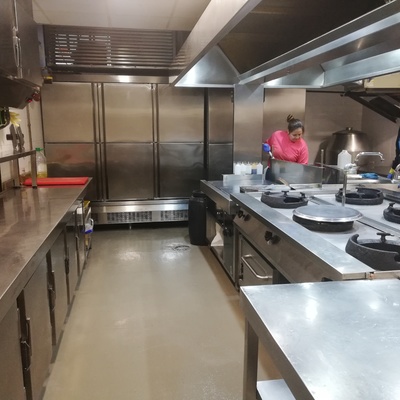 Cocina restaurante