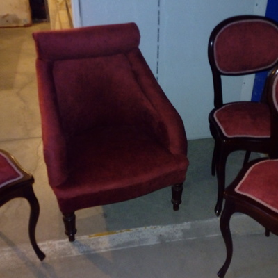 Sillon y sillas