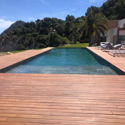 Bonita piscina...