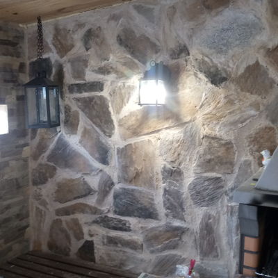 Colocación de piedra natural