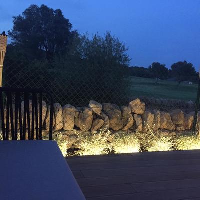Iluminación en jardines