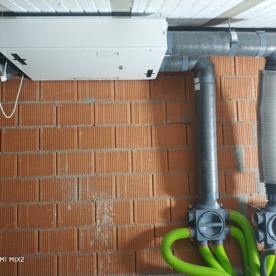 Ventilación con recuperador de calor