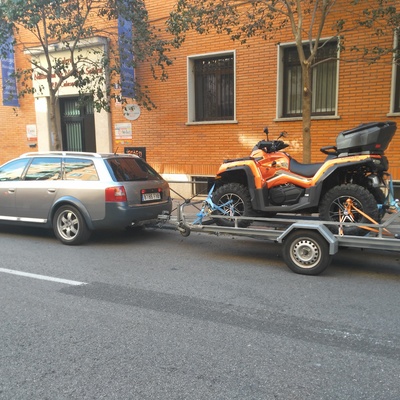 transporte de quads