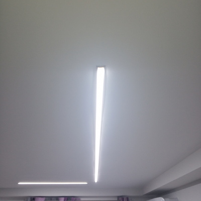 PERFIL LED EMPOTRADO EN TECHO