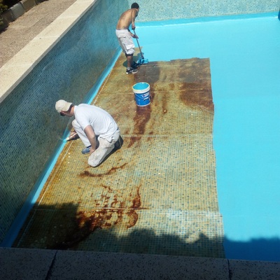 Pintar piscina