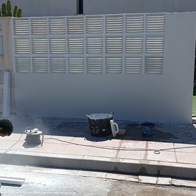 Muro y selosillas