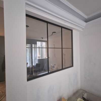 CERRAMIENTO HIERRO Y CRISTAL