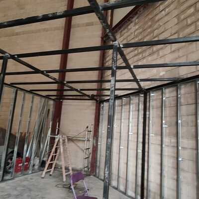 Estructura de hierro