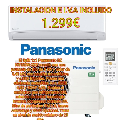 AIRE ACONDICIONADO PANASONIC