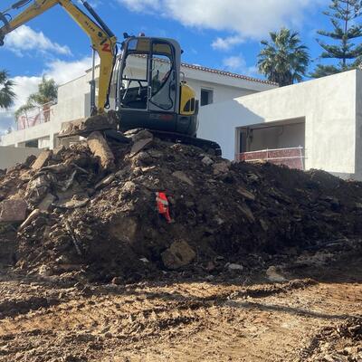 Movimiento de tierra y zanjas