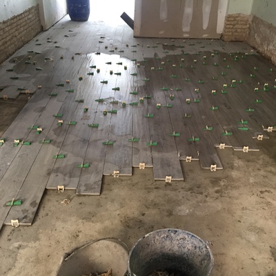 colocacion de porcelanico 20x60 maratzi