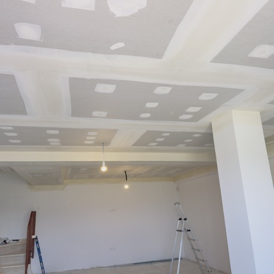 Techo de cinta listo para pinturas