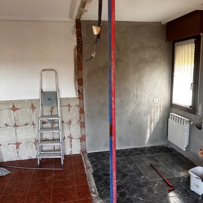 Tuberías de calefacción modificación (antes)
