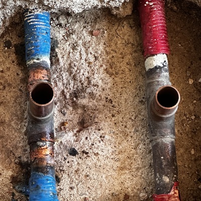 Tuberías de calefacción modificación (antes )