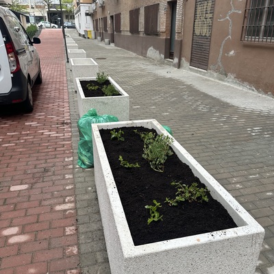 Reforma jardineras