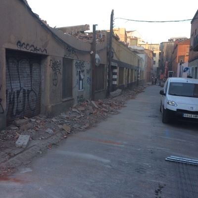 Demolición fábrica