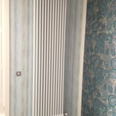 Instalación y montaje de radiador de diseño