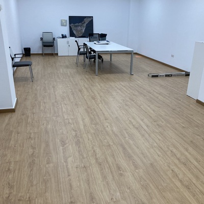 Tarima flotante laminada