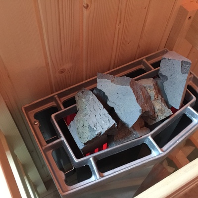 Calefactor para sauna