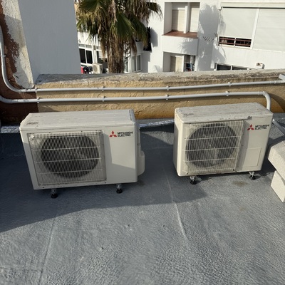 Instalación de aire acondicionado
