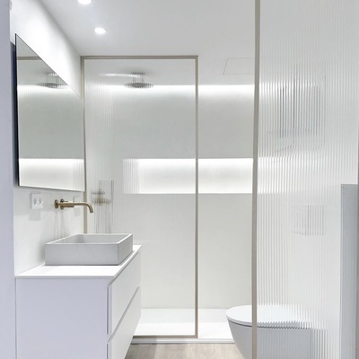 Microcemento paredes baño