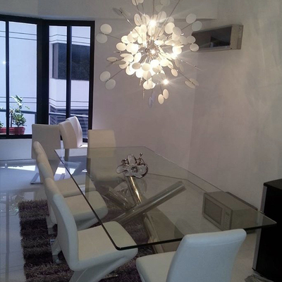 MESA DE CRISTAL A MEDIDA