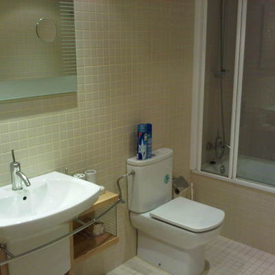 Reforma, baño de estilo clásico