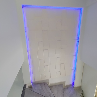 instalacion de led RGB