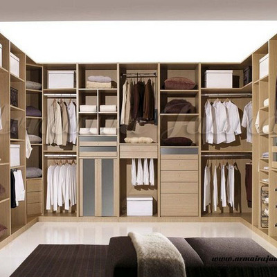 Vestidor en U.