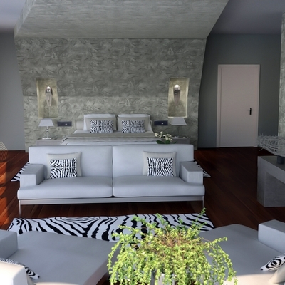Infografía 3D Obra y Decoración Hotel en Guinea