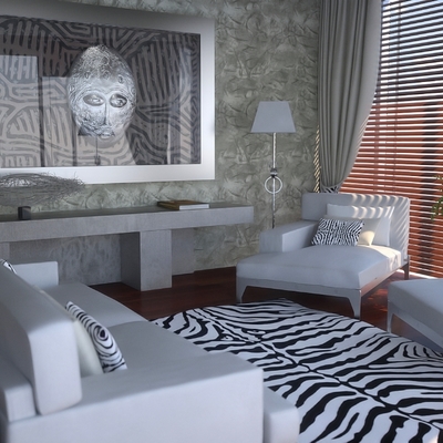 Infografía 3D Obra y Decoración Hotel en Guinea