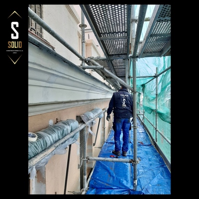 Pintura de cornisas