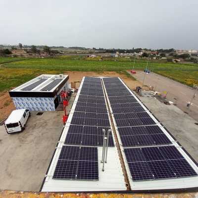 Instalacion sobre techo 30Kw