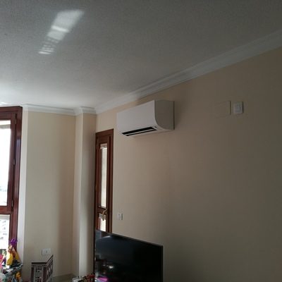 Instalación de aire acondicionado
