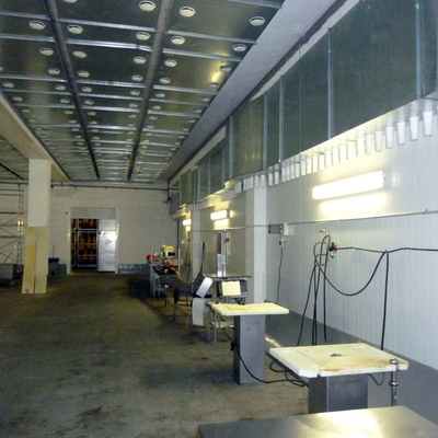 Instalacion de Iluminacion en Industria Sector Alimentario